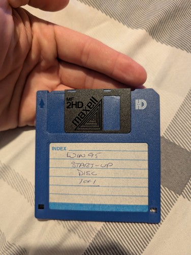 Windows start floppy - 95, up