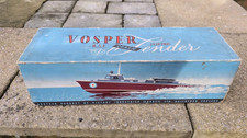 Vosper ⭐️ Boat Motorised 1950s RAF Crash Tender Made By Victory Ind Nice Box