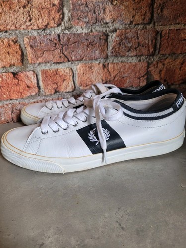 Fred perry mens white - fred, leather
