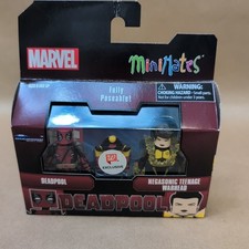 Marvel MiniMates Deadpool Negasonic Teenage Warehead Collectible Figures Sealed