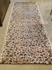 Vintage floral rug runner 91cm x 260cm