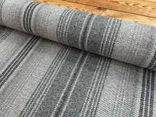 Woolen check strpe fabric NEXT