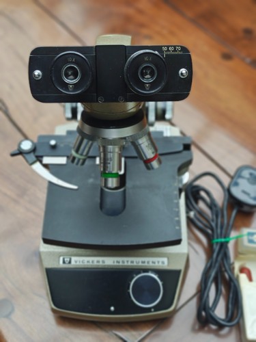 Vickers binocular microscope - vickers,