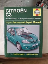 Citroen C3 Petrol and Diesel Service and Repair Manual: 2002 to 2005 (Haynes Ser