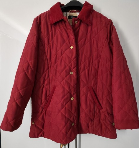 Cherry red lightly padded - m&s,