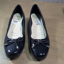 Clarks clementine navy blue - navy,
