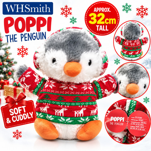 Whsmith poppi the penguin soft - the,