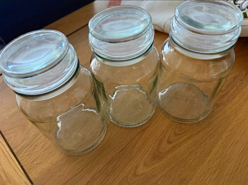 Set clear glass - of, 3