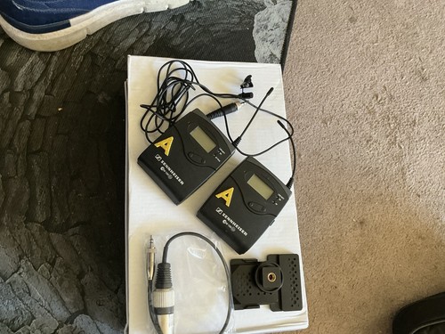 Sennheiser radio mics x - mics,, 1