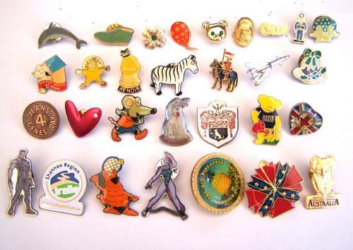Varied pin badge bundle - pin, x