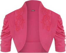 Ladies Ruched Shrug Womens