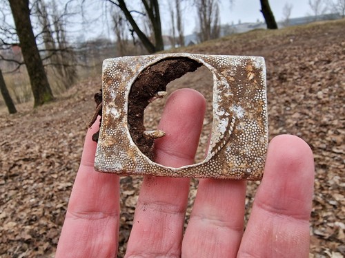 Ww2 original german buckle - original,