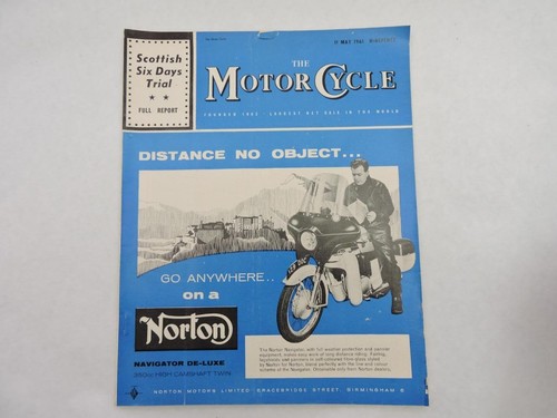 May 1961 motor cycle - 11,