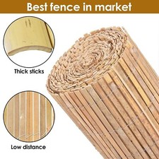 Heavy duty bamboo fence - 4m,