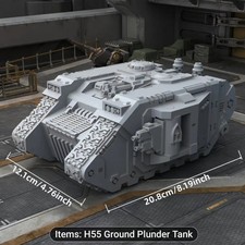 Set #74 - Sci-Fi Land Tank Kit - Heavy Armour Vehicle 40k Las Cannons Raider