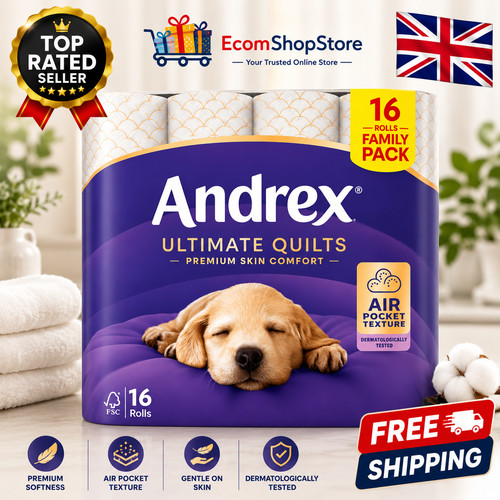 Andrex ultimate quilts toilet - andrex,