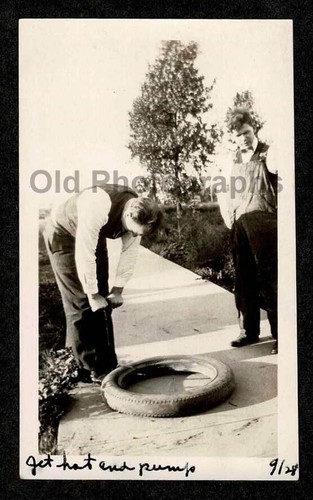 1928 car tire - 1928, men
