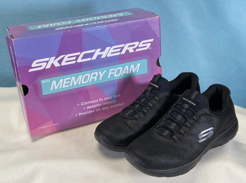 Skechers women black - skechers, slip
