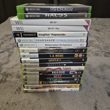 18 Mixed Video Games Bundle – Xbox 360, Wii & Xbox One – Job Lot Bulk Buy