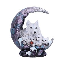Nemesis Now Winter Moon Wolf Ornament with LED