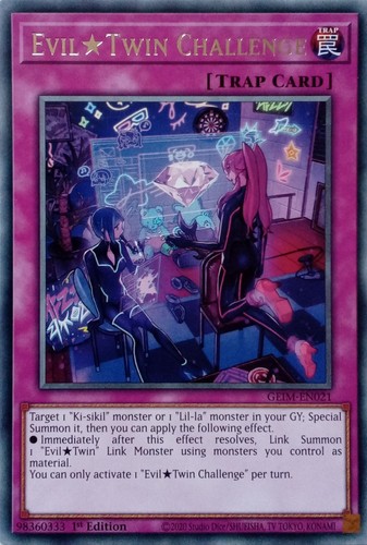 Geim en021 evil - twin, challenge