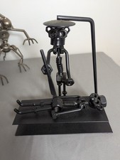 NUTS AND BOLTS ART SCULPTURE