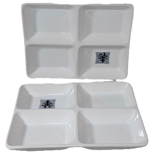 White porcelain serving - 2,