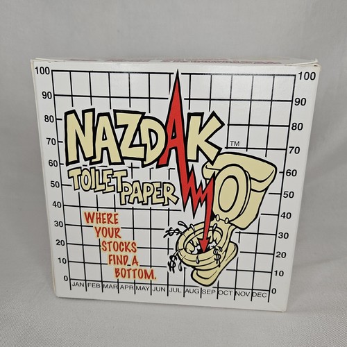 Nasdaq joke toilet paper nos - paper,
