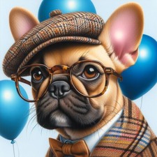 Single luxury french - french, bulldog