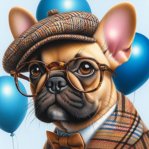 Single luxury french bulldog - single,