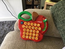 Vintage Vtech Alphabet Apple Musical Toy educational toys Rare