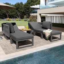 Garden Corner Sofa 6 Seater
