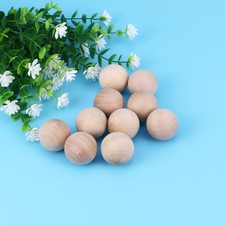  10 Pcs Decorative Wood Balls