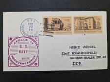 USA 1972 Apollo 17 U.S. Navy Pacific Recovery Force, Space Cover #C64510