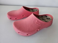 BIRKENSTOCK womens UK 7 EU 40 Super Birki's  Gardening Clogs Pink rubber