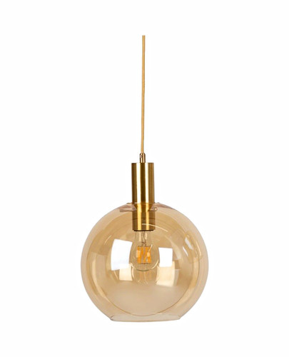 Modern amber glass - glass, globe