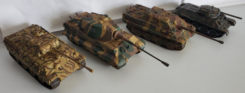 Military tank models - ww2, 4