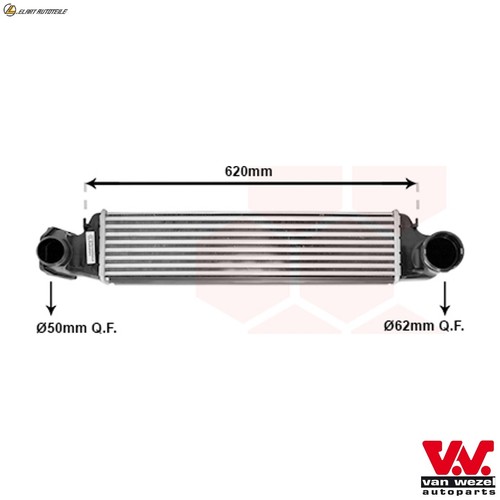 Intercooler 06004282 for bmw - intercooler,