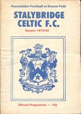 Stalybridge Celtic v Rossendale United 28/04/80 Cheshire County Division 1