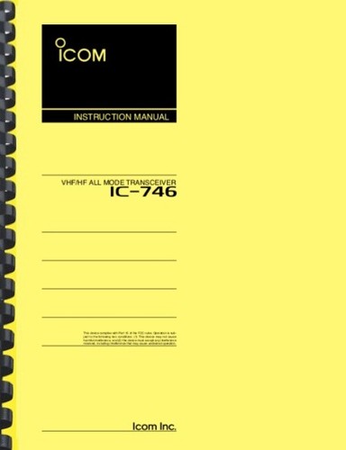 Icom 746 ic746 - icom,