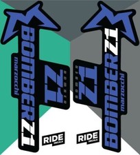 Marzocchi decal kit slate - |,
