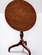 Georgian Mahogany Tilt Top Wine Table.