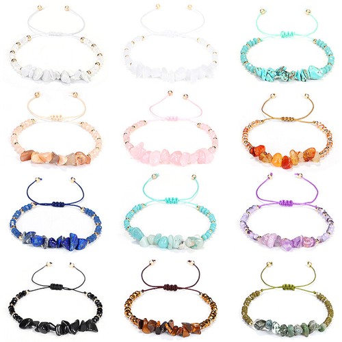 Bracelet gemstone crystal - bracelet,
