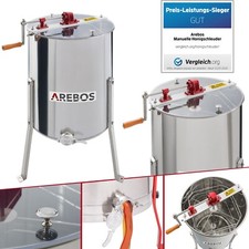 AREBOS Manual Honey Extractor