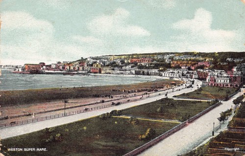Postcard weston super mare - mare,