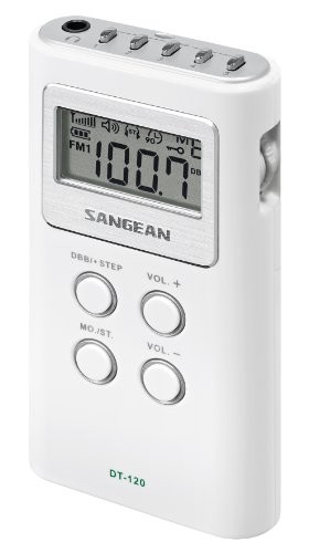 Sangean dt120white pocket - dt120white,