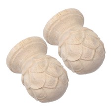 2 Pcs European Style Wood