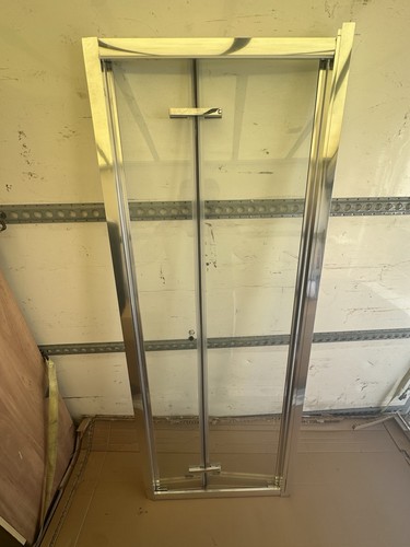 Bifolding shower door - shower,