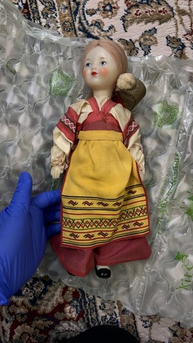 Vintage soviet russian doll - vintage,