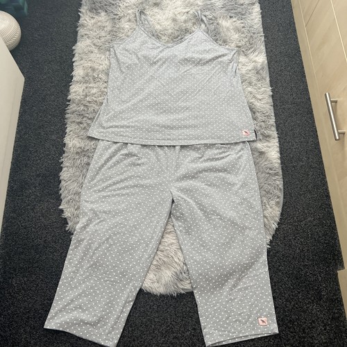 Grey heart pyjama set - set,